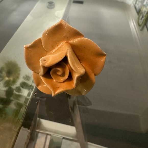 Anthropologie Floral Ceramic Knob Set - 8 - Picture 8 of 16